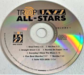 CD TropiJazz All Stars: TropiJazz All Stars Volume 1