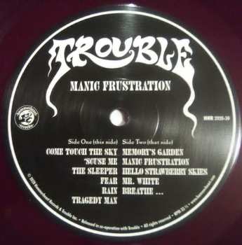 LP Trouble: Manic Frustration LTD | CLR