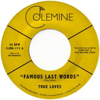 SP The True Loves: Famous Last Words
