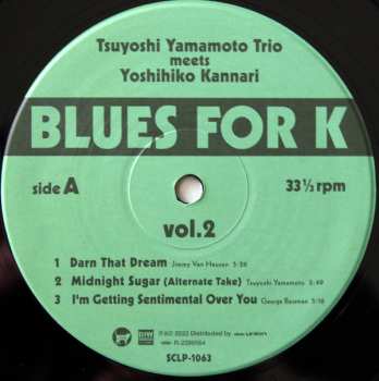 LP Tsuyoshi Yamamoto Trio: Blues For K Vol.2