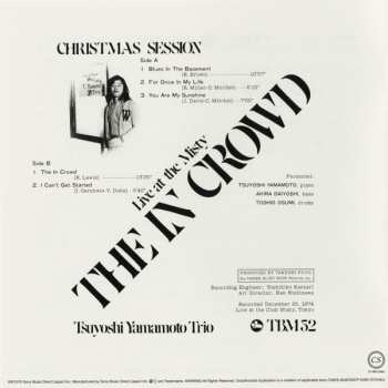 CD Tsuyoshi Yamamoto Trio: The In Crowd
