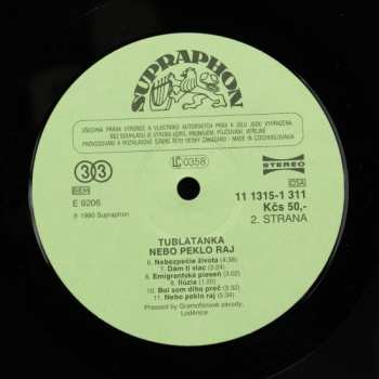 LP Tublatanka: Nebo - Peklo - Raj