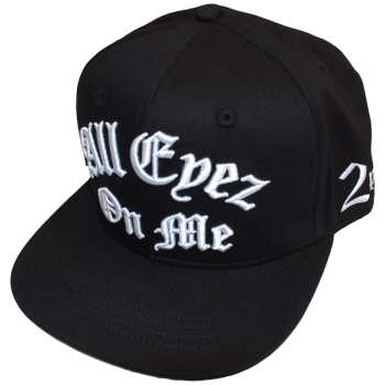 Mercancía Tupac: Tupac Unisex Snapback Cap: All Eyez On Me (black)