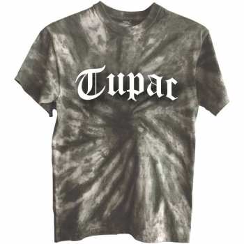 Merch Tupac: Camiseta Gothic Logo Tupac