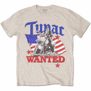 Mercancía Tupac: Tričko Most Wanted S