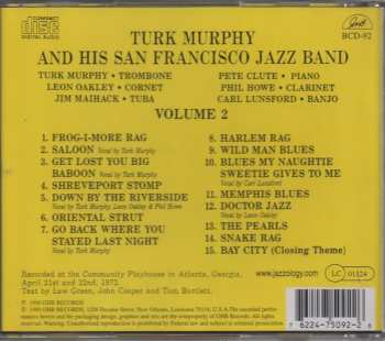 CD Turk Murphy's Jazz Band: In Concert - Vol. 2