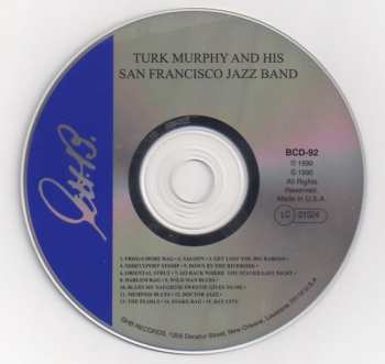 CD Turk Murphy's Jazz Band: In Concert - Vol. 2