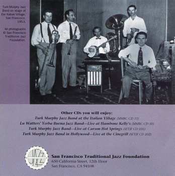 CD Turk Murphy's Jazz Band: Weary Blues