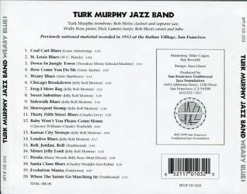 CD Turk Murphy's Jazz Band: Weary Blues