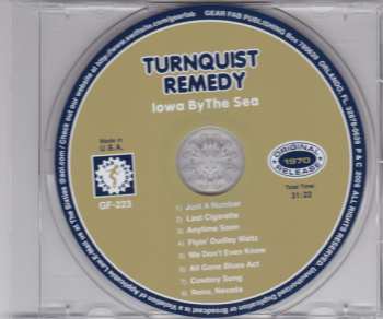 CD Turnquist Remedy: Iowa By The Sea