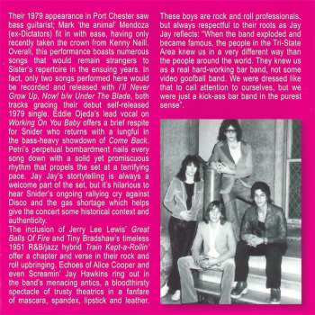 CD Twisted Sister: Train Kept A Rollin' Live In '79