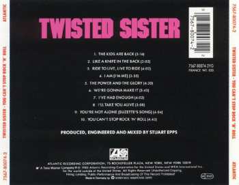 CD Twisted Sister: You Can't Stop Rock 'N' Roll