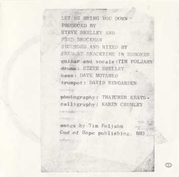 CD Two Dollar Guitar: Let Me Bring You Down