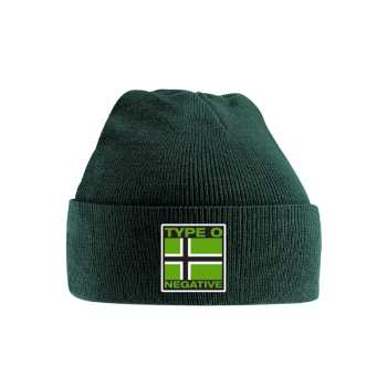 Merch Type O Negative: Gorra Ton Flag (green)