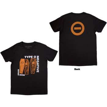 Mercancía Type O Negative: Type O Negative Unisex T-shirt: Dead Again (back Print) (small) S