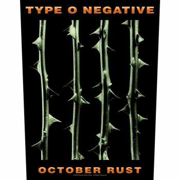 Merch Type O Negative: Aplicación en la espalda October Rust