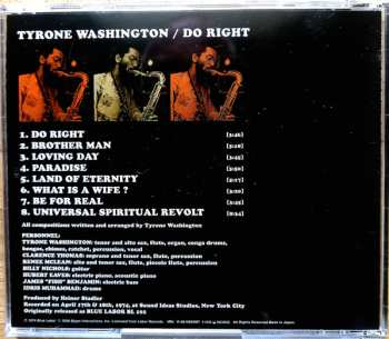 CD Tyrone Washington: Do Right
