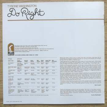 CD Tyrone Washington: Do Right