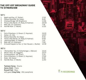 3CD Greg Osby: The Off-Off Broadway Guide To Synergism DIGI