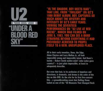 CD/DVD/Caja U2: Under A Blood Red Sky (Live)