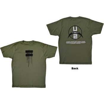 Mercancía U2: U2 Unisex T-shirt: 360 Degree Tour 2009 Drip (back Print & Ex-tour) (medium) M