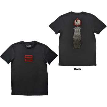 Mercancía U2: U2 Unisex T-shirt: 360 Degree Tour 2010 Equals (back Print & Ex-tour) (medium) M
