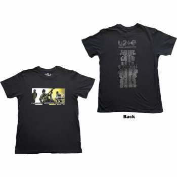 Mercancía U2: Tričko I+e Tour 2015 Band Silhouettes M