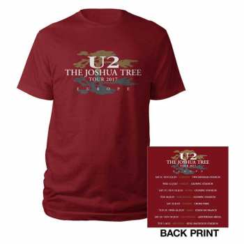 Merch U2: Camiseta Joshua Tree 2017