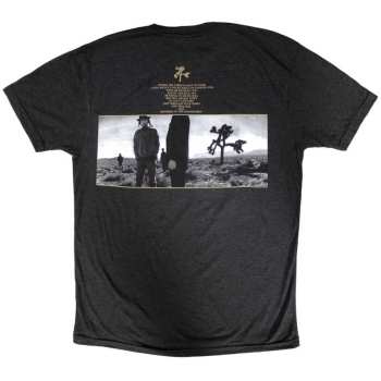 Mercancía U2: U2 Unisex T-shirt: Joshua Tree Dates 2017 (back Print) (ex-tour) (small) S
