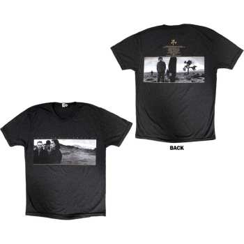 Mercancía U2: U2 Unisex T-shirt: Joshua Tree Dates 2017 (back Print) (ex-tour) (small) S