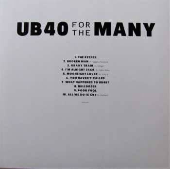 LP UB40: For The Many