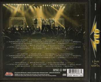2CD/DVD U.D.O.: Live In Sofia