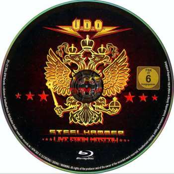 2CD/Blu-ray U.D.O.: Steelhammer - Live From Moscow DIGI