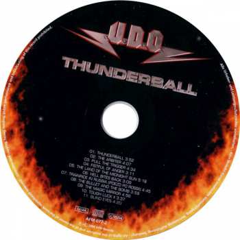CD U.D.O.: Thunderball