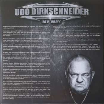 2LP Udo Dirkschneider: My Way LTD | CLR