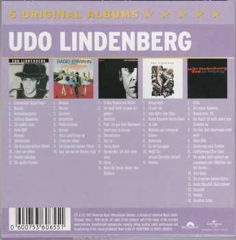 5CD/Caja Udo Lindenberg: 5 Original Albums
