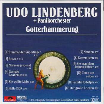 5CD/Caja Udo Lindenberg: 5 Original Albums