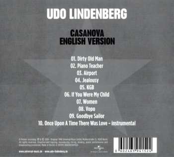CD Udo Lindenberg: CasaNova (English Version)
