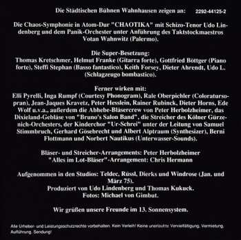 CD Udo Lindenberg Und Das Panikorchester: Votan Wahnwitz