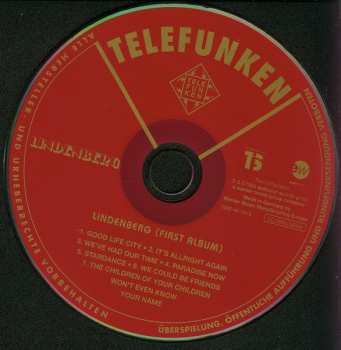 CD Udo Lindenberg: Lindenberg
