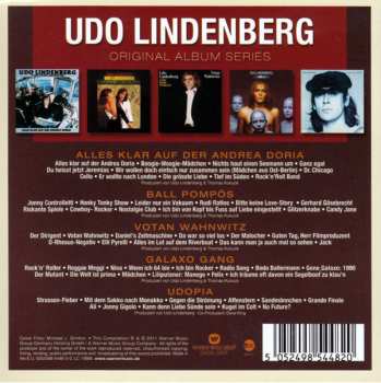 5CD/Caja Udo Lindenberg: Original Album Series