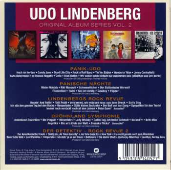 5CD/Caja Udo Lindenberg: Original Album Series Vol. 2