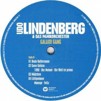 LP Udo Lindenberg Und Das Panikorchester: Galaxo Gang