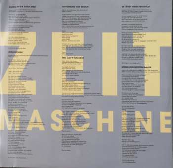 LP Udo Lindenberg: Zeitmaschine