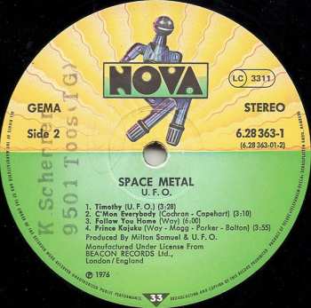 2LP UFO: Space Metal