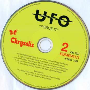 10CD/Caja UFO: The Complete Studio Albums 1974-1986