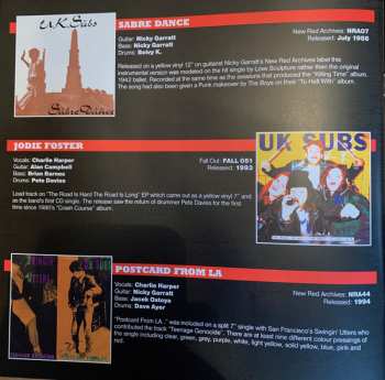 4EP UK Subs: U.K. Subs 1977 - 2017 40 Years Of U.K. Subs Singles CLR