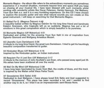 CD Ulf Wakenius: Momento Magico