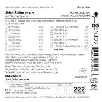 CD Ulrich Zeitler: Veni Sancte Spiritus