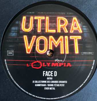 2LP/DVD Ultra Vomit: L'Olymputaindepia